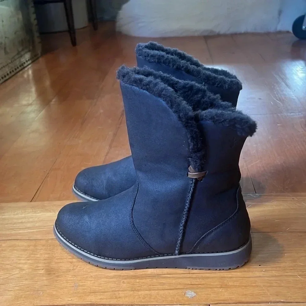 EMU Australia Womens Featherwood Mini Boots Brown Size 8 - Picture 4 of 8